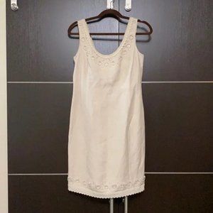 Anne Klein Linen Shift Dress (EUC)